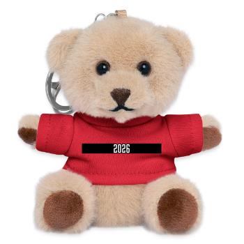 2026 Line Year - Teddy Keyring - red - Front