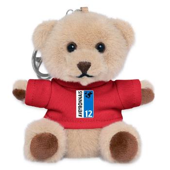 Aveyronnais - Teddy Schlüsselanhänger - Rot - Vorne