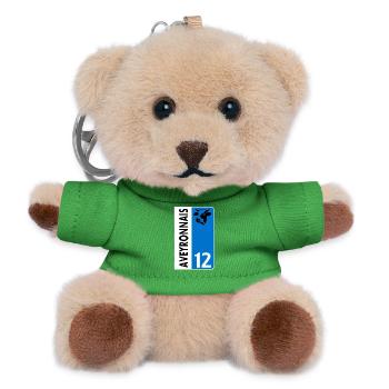 Aveyronnais - Teddy Schlüsselanhänger - Grün - Vorne
