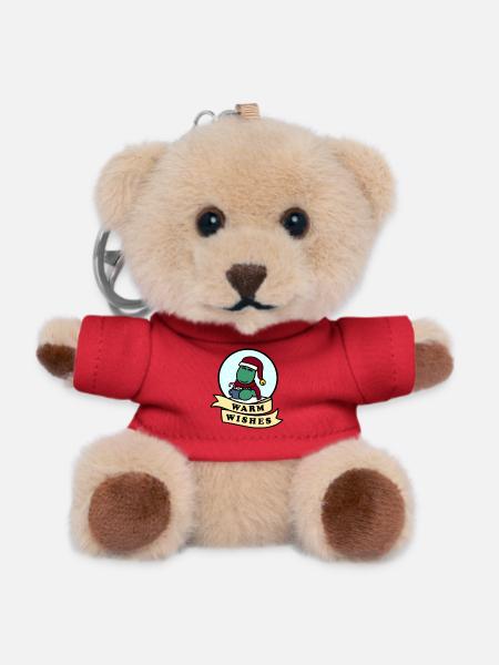 Dolly Warm Wishes - Porte-clés ourson - rouge