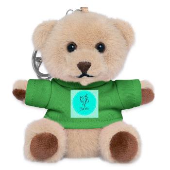 Fische - Teddy Schlüsselanhänger - Grün - Vorne