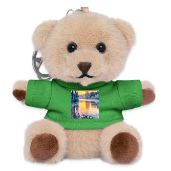 Water Lilies Impressionism - Teddy Keyring - green - Front