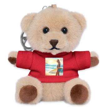 Mädchen Action Surf Point Break 2 - Teddy Schlüsselanhänger - Rot - Vorne
