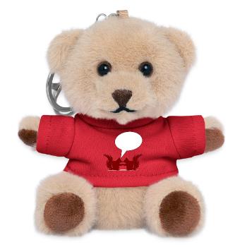 CREATE YOUR OWN RELATIONSHIP SAYINGS SQUIRREL - Teddy Keyring - red - Front
