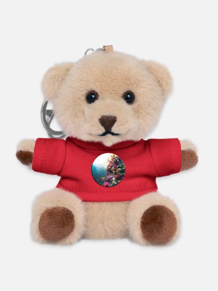 Versatile coral reef underwater design - Teddy Keyring - red