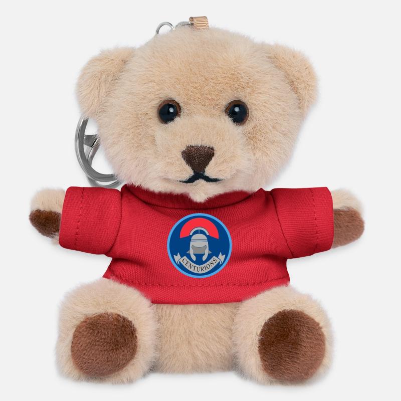 Zenturio-Wappen - Teddy Schlüsselanhänger - Rot