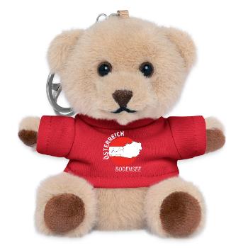 Lake Constance - Teddy Keyring - red - Front
