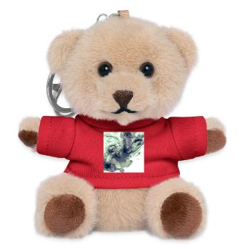 Smokey - Teddy Keyring - red - Front