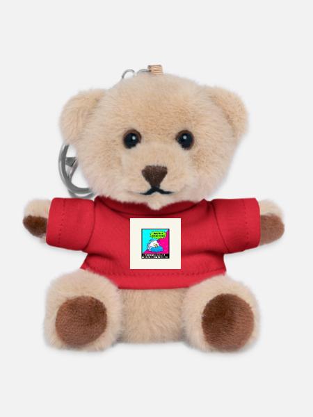 Energy Dreams Mode - Teddy Keyring - red
