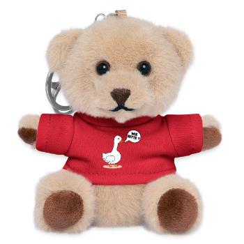 SELF-CONFIDENCE GOOSE AS PLEASE - Teddy Keyring - red - Front