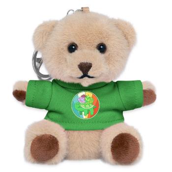Cactus Plant Cacti - Teddy Keyring - green - Front