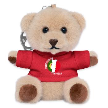 Tavira - Teddy Schlüsselanhänger - Rot - Vorne