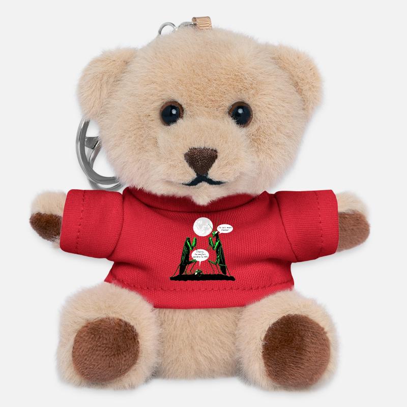 YOU MAKE ME LOSE MY MIND (love, praying mantis) - Teddy Keyring - red
