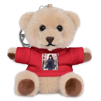 Sakura Shadow Samurai - Teddy Keyring - red - Front