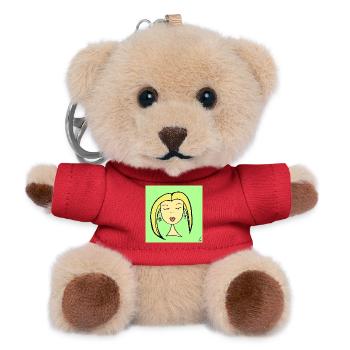 Bez_nazwy_181_202604291339_26166 - Porte-clés ourson - rouge - Devant