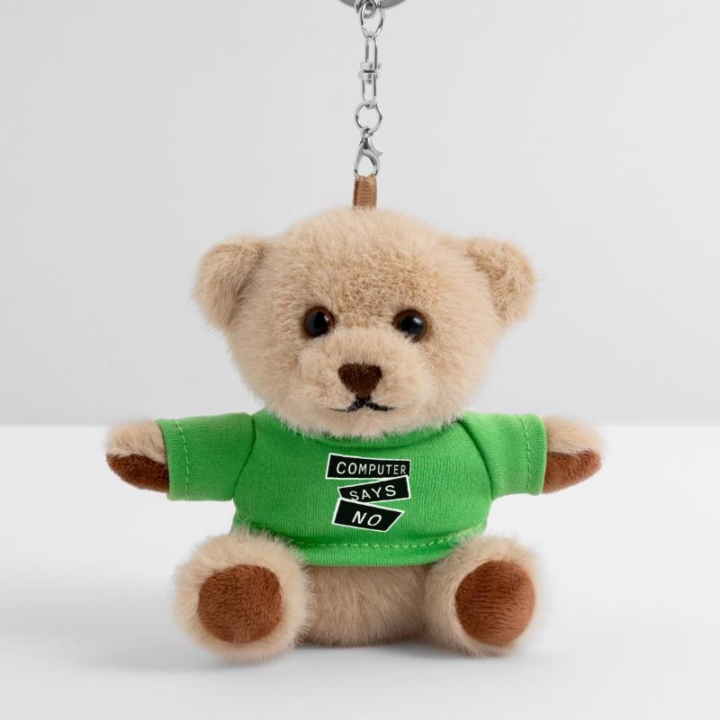 Computer Says No Lustig Programmierer Nerd Technik Teddy Schlüsselanhänger