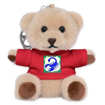 Skorpion - Teddy Schlüsselanhänger - Rot - Vorne
