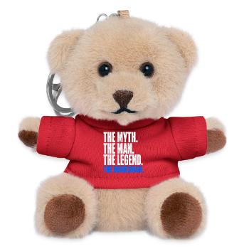 The Myth The Man The Legend The Bridesman - Teddy Keyring - red - Front