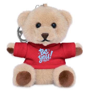 be you - Teddy Keyring - red - Front