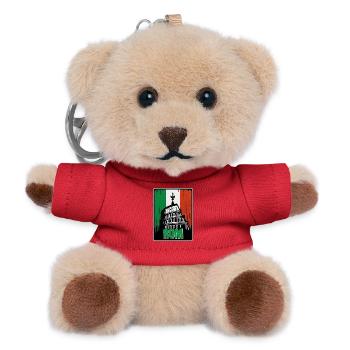Eternal Rome - Teddy Keyring - red - Front