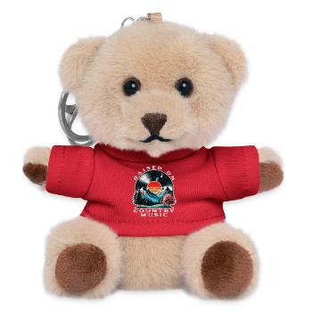 Raised on Country Music - Teddy Keyring - red - Front