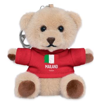Milan - Teddy Keyring - red - Front