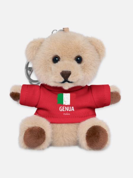 Genua - Teddy Schlüsselanhänger - Rot