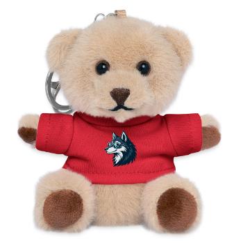 Stylish Wolf Sunglasses - Teddy Keyring - red - Front