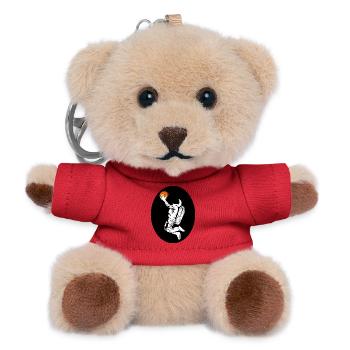 Astronaut with basketball print - Teddy Keyring - red - Front