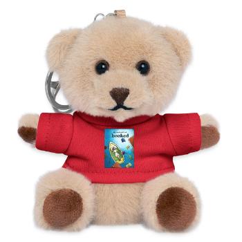 Meer der Worte - Teddy Schlüsselanhänger - Rot - Vorne