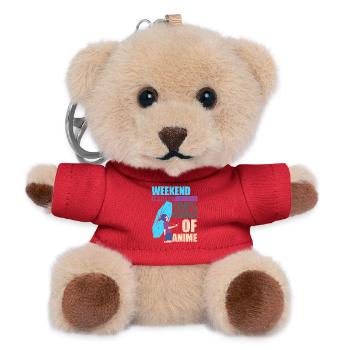 Anime Manga Otaku Kawaii Japon Cosplay Bande dessinée - Porte-clés ourson - rouge - Devant