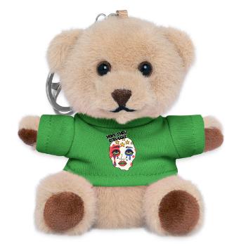 Hope thru Struggle Mask - Teddy Keyring - green - Front