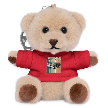 Chess - Teddy Keyring - red - Front