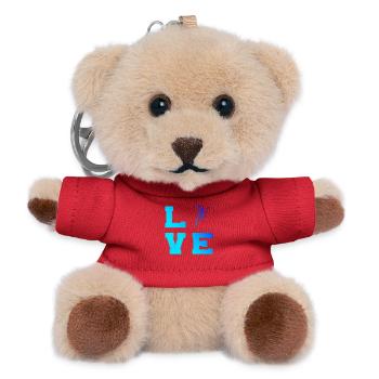 Frisches Handball Motiv für Handball fuer Frauen - Teddy Schlüsselanhänger - Rot - Vorne