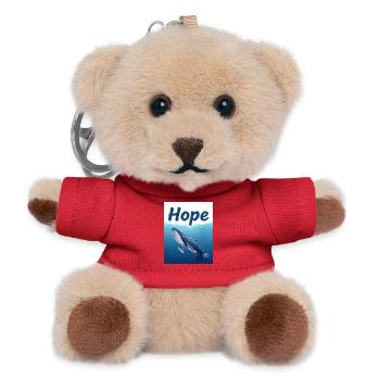 Hope Unterwasserwal - Teddy Schlüsselanhänger - Rot - Vorne