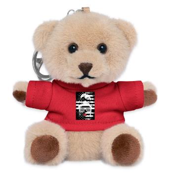 Mrs. Kussmund American Flag Poster - Teddy Keyring - red - Front