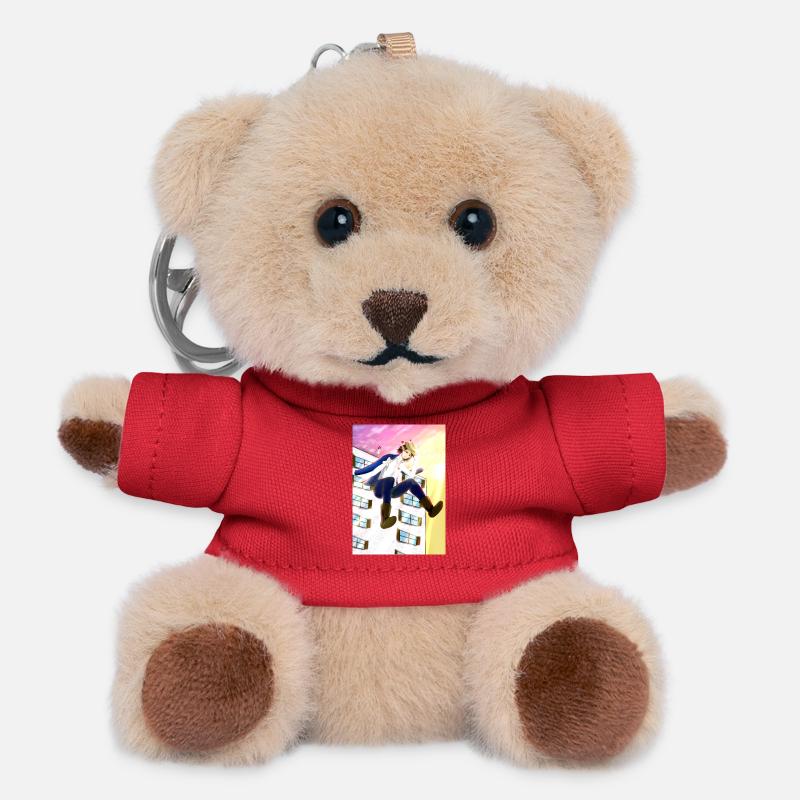 Love - Porte-clés ourson - rouge