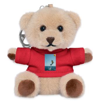 Marine Fantasy - Teddy Keyring - red - Front