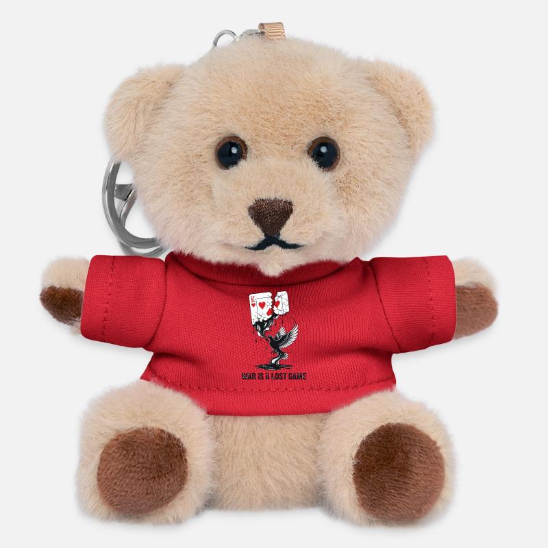 War Is A Lost Game Anti-War Statement - Teddy Keyring - red