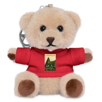 Hermigua - Teddy Schlüsselanhänger - Rot - Vorne