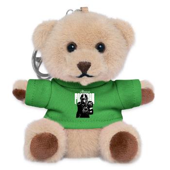 Le singe du football américain - Porte-clés ourson - vert - Devant
