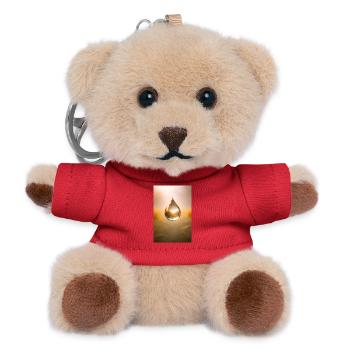 Transcendence - Teddy Keyring - red - Front