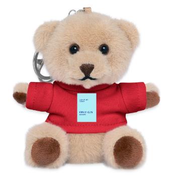 Gin Has No Limits - Teddy Keyring - red - Front