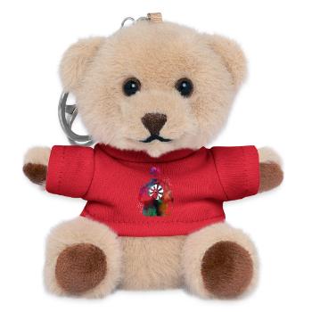 Dart Player Sports Art #darts #sport - Teddy Keyring - red - Front