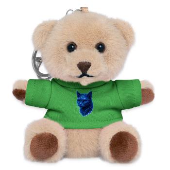 Chat Cyber Biolumineszente Neon - Teddy Schlüsselanhänger - Grün - Vorne