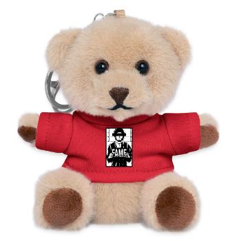 Fame Victim Mugshot Shirt – Dark Streetwear - Teddy Keyring - red - Front
