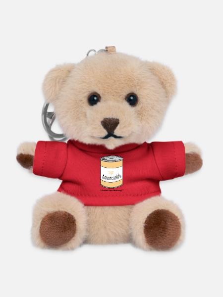 Konsensmilch - Teddy Schlüsselanhänger - Rot