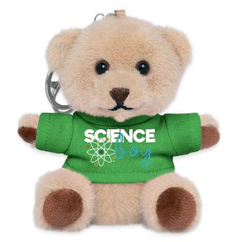 Science Boy - Teddy Schlüsselanhänger - Grün - Vorne