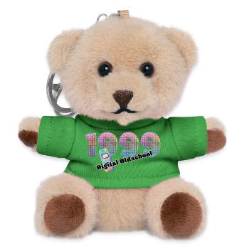 1999 – Digital threshold - Teddy Keyring - green - Front