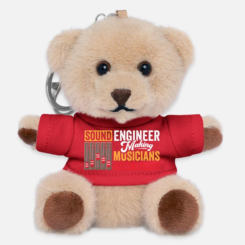 Sound engineer makes musicians sonorous - Teddy Keyring - red